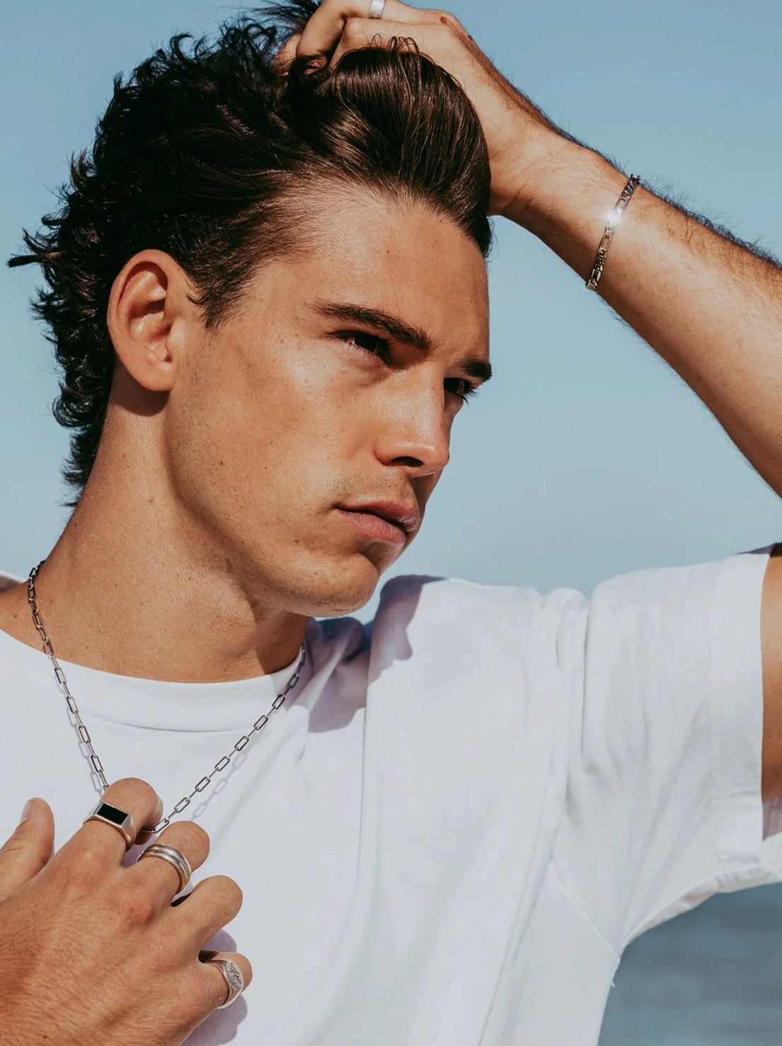 Billie Jo. - Link Necklace - Silver