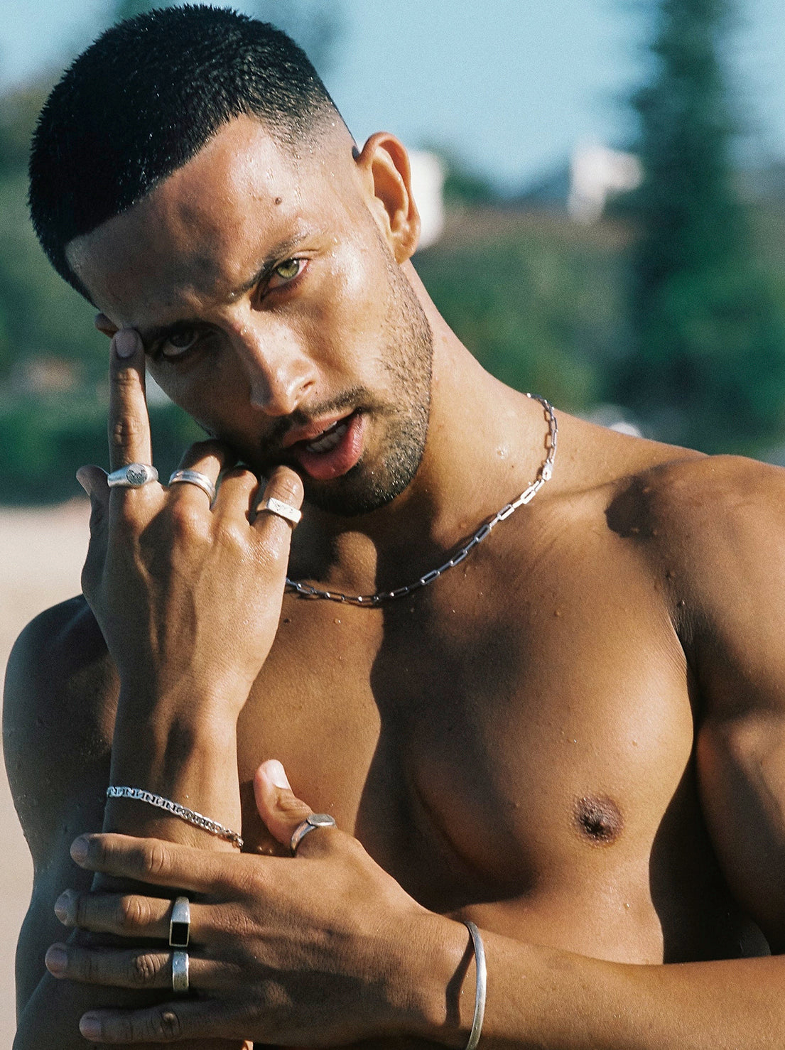 Billie Jo. - Link Necklace - Silver