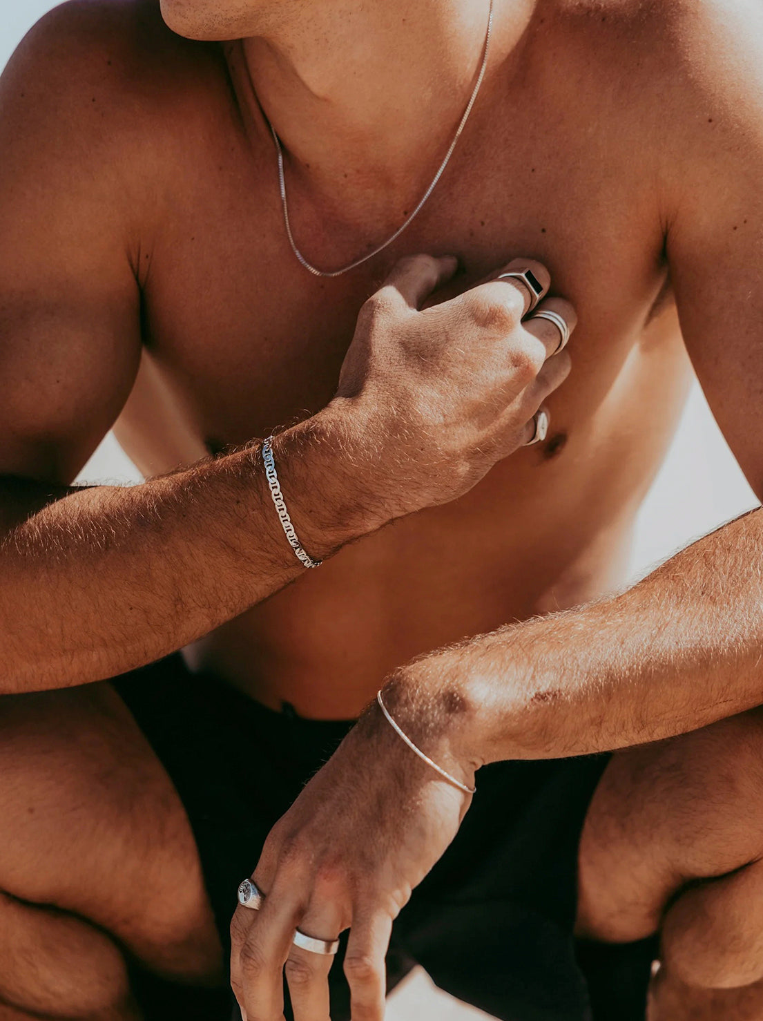 Billie Jo. - Mariner Chain Bracelet - Silver