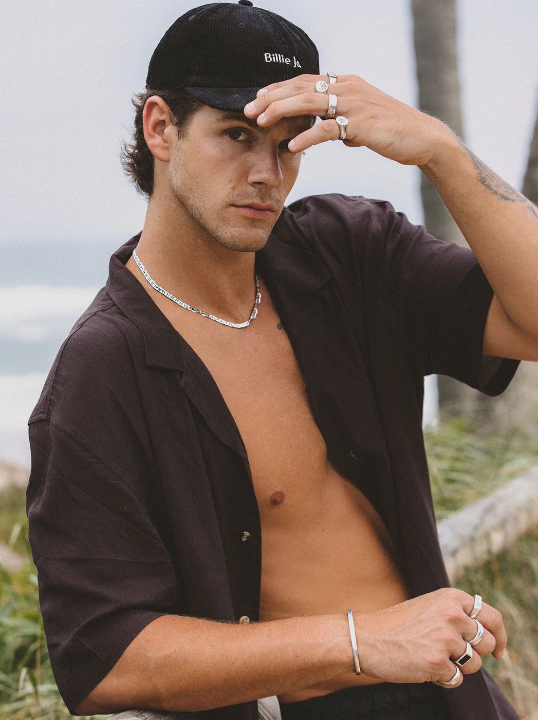 Billie Jo. - Mariner Chain Necklace - Silver