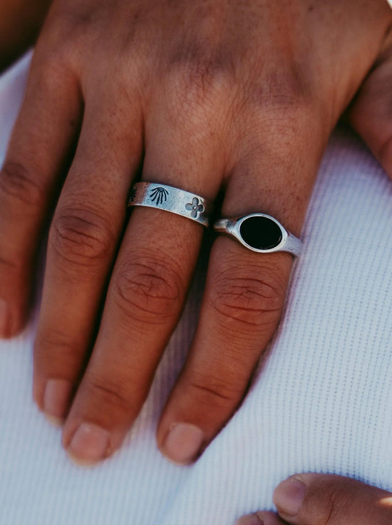 Billie Jo. - Onyx 2.0 Ring - Silver