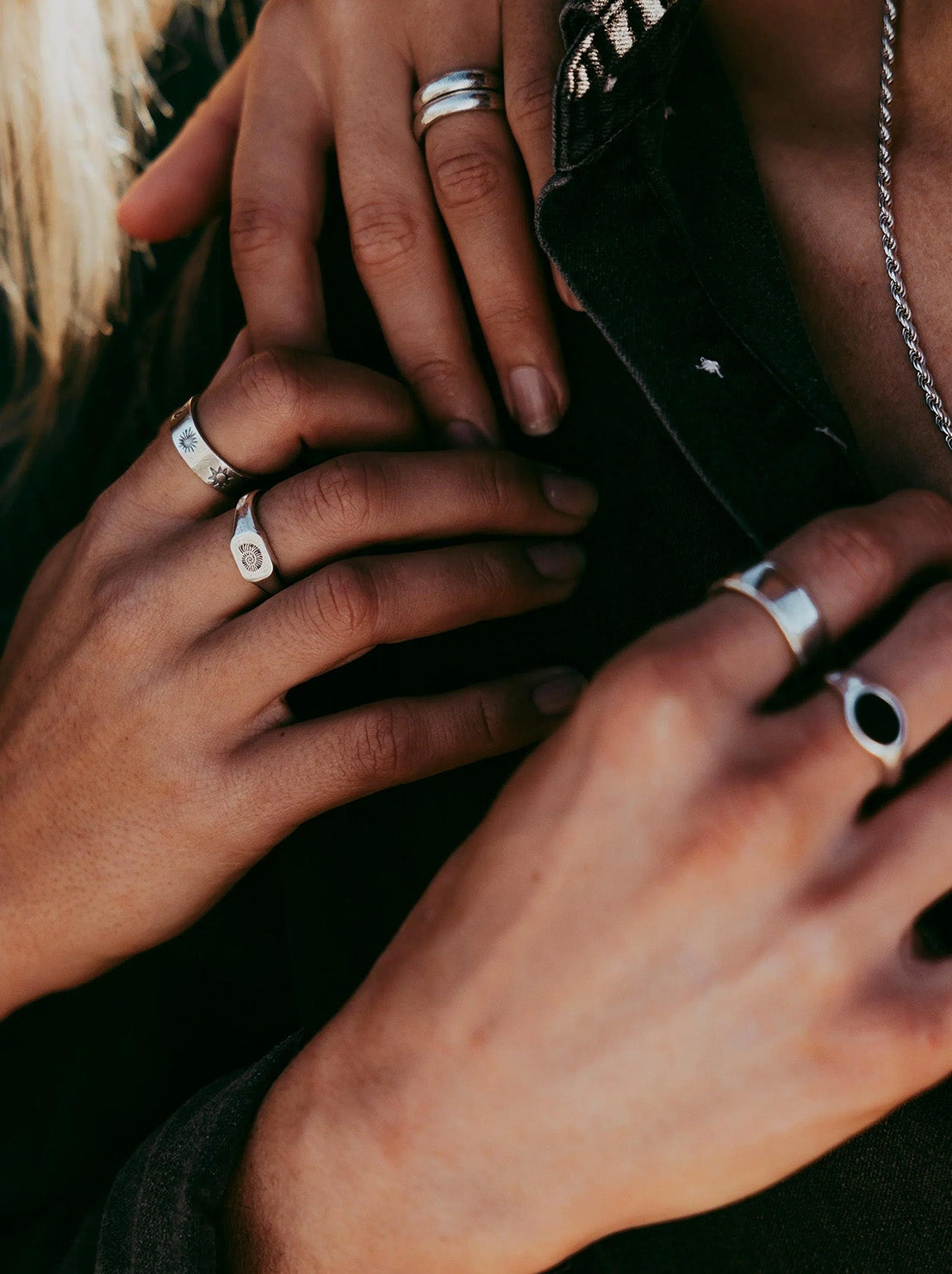 Billie Jo. - Onyx 2.0 Ring - Silver