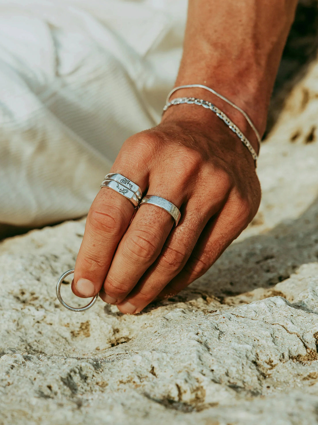 Billie Jo. - Serenity Ring - Silver