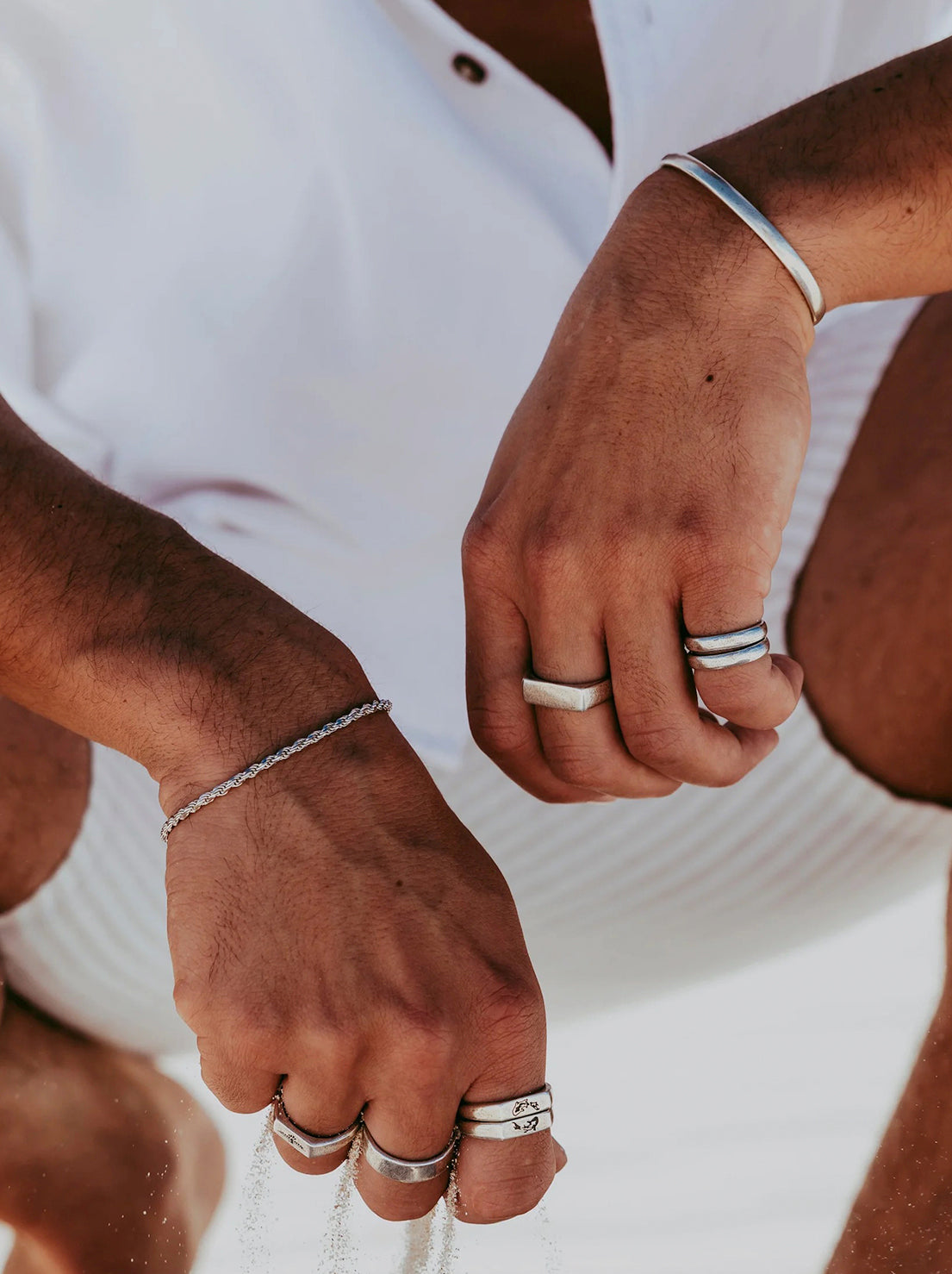 Billie Jo. - Stacker Rings - Silver