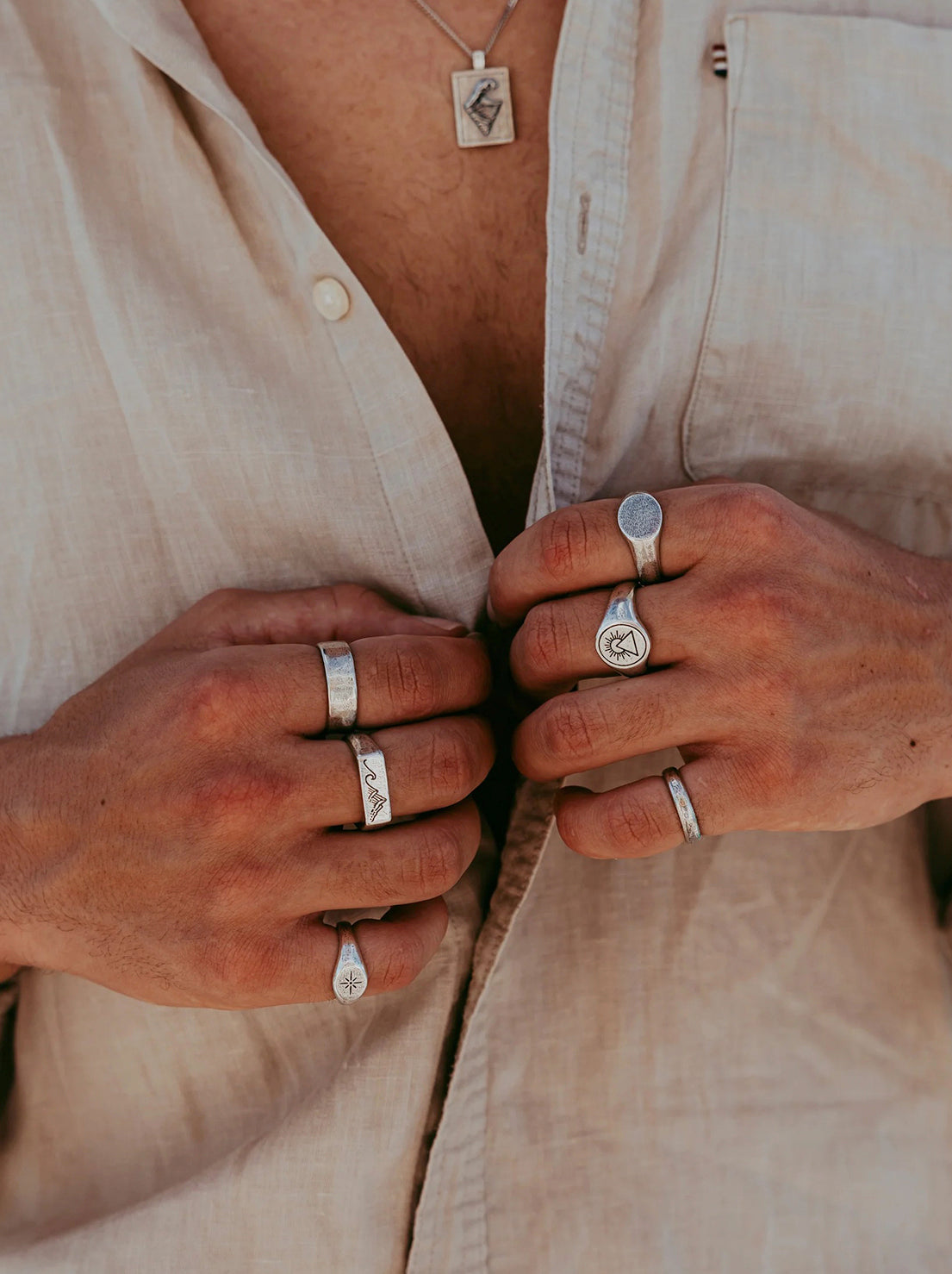 Billie Jo. - Union Ring - Silver