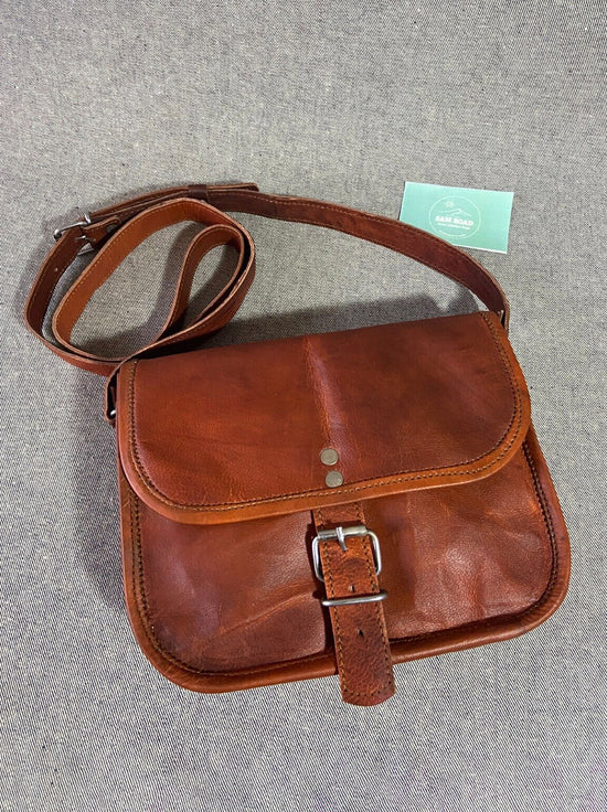 Billy Goat Designs - One Strap Leather Satchel - Extra Small 9" (S9R)