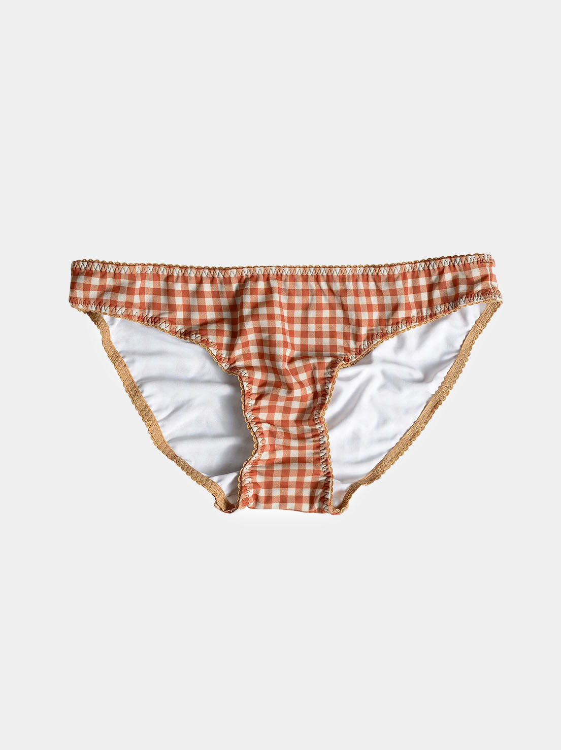 Bimby + Roy - Bottoms - ULA (Light Caramel Gingham)
