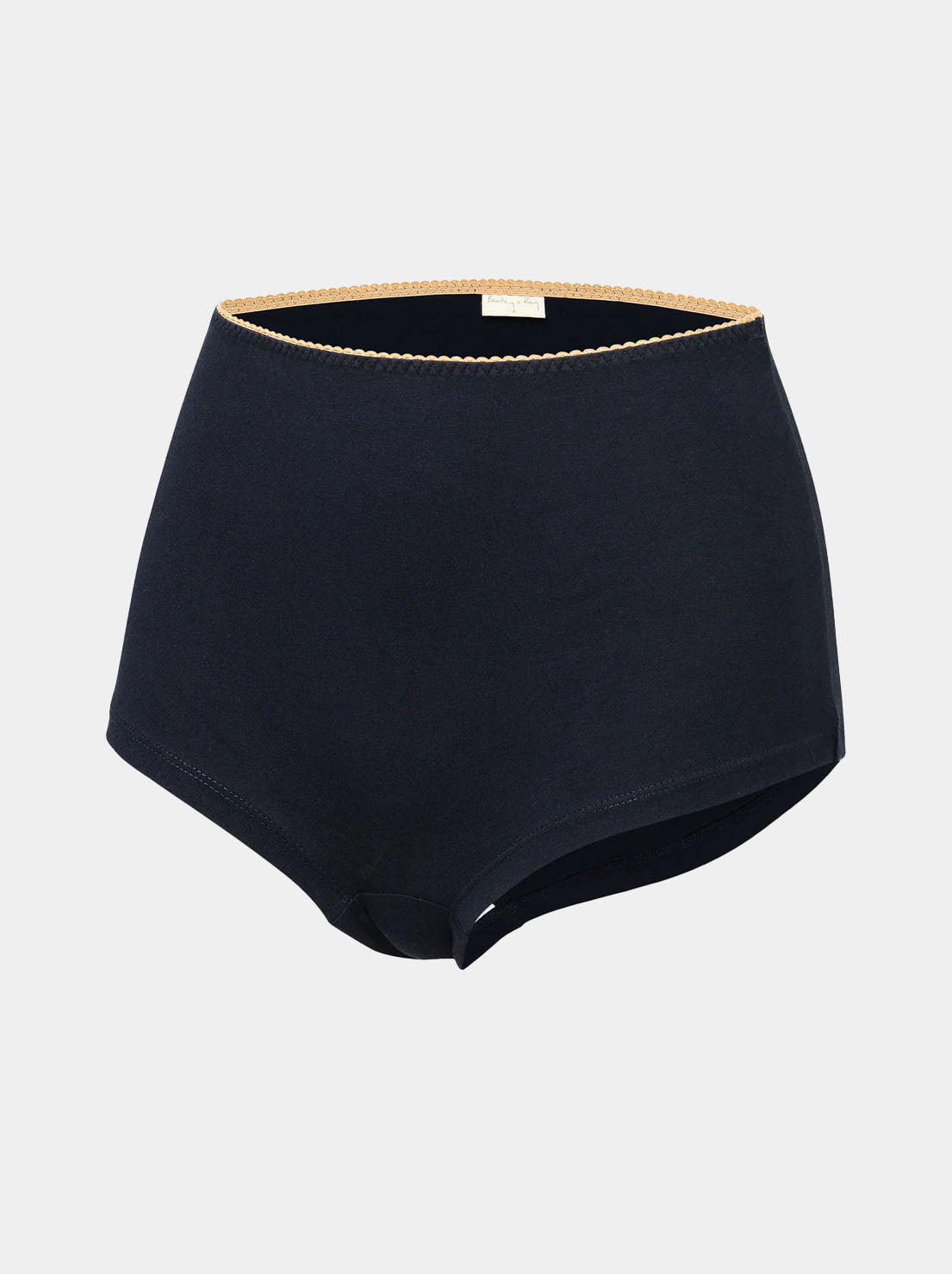Bimby + Roy - Cotton Boyleg Bottoms - BLACK