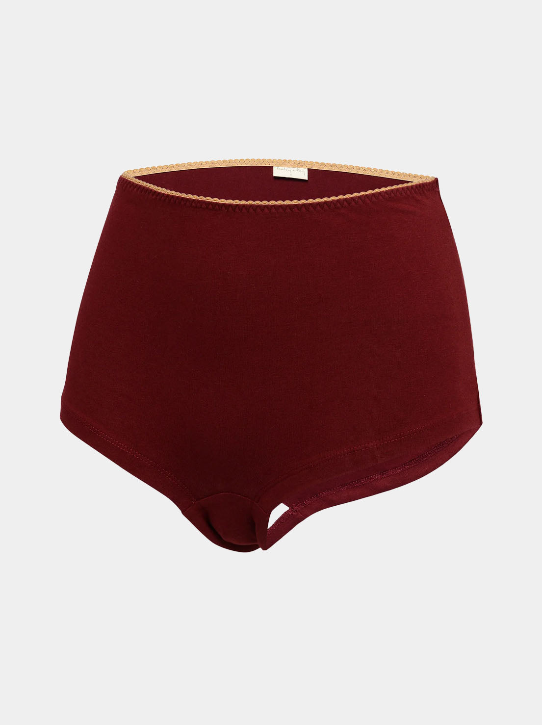 Bimby + Roy - Cotton Boyleg Bottoms - MULBERRY RED