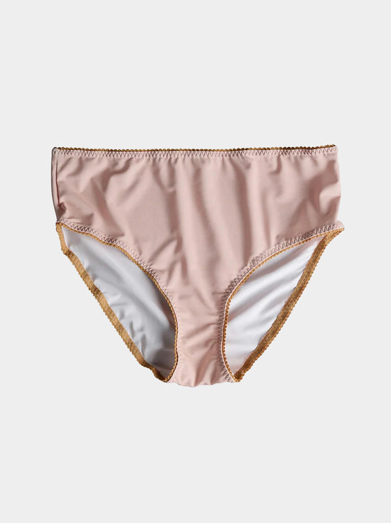 Bimby + Roy - High Waisted Bottoms - KULI (Dusty Pink)