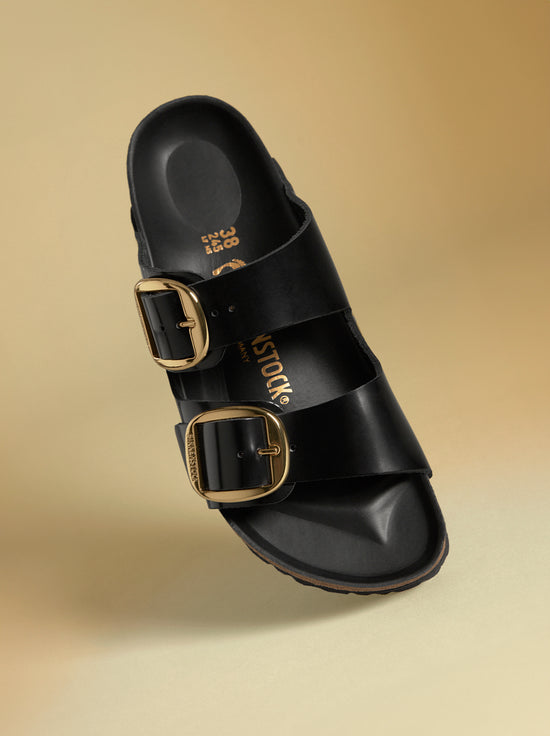 Birkenstock - Arizona - Big Buckle - High Shine Patent Leather - Black - Regular