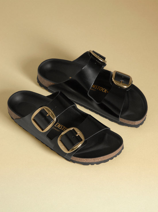 Birkenstock - Arizona - Big Buckle - High Shine Patent Leather - Black - Regular