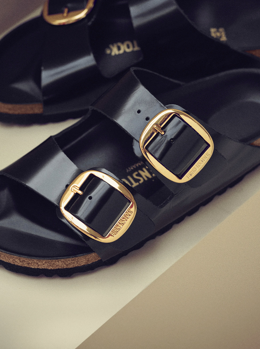 Birkenstock - Arizona - Big Buckle - High Shine Patent Leather - Black - Regular