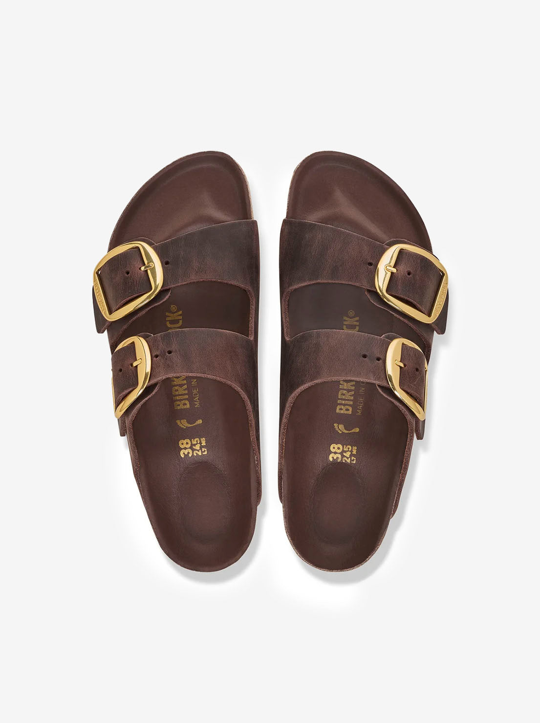 Birkenstock - Arizona - Big Buckle - Oiled Leather - Habana - Regular