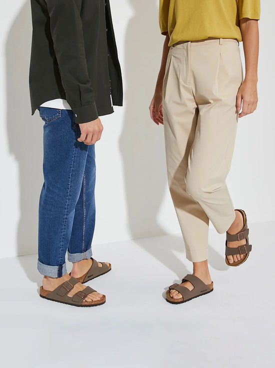 Birkenstock - Arizona - BirkiBuc - Mocca - Narrow