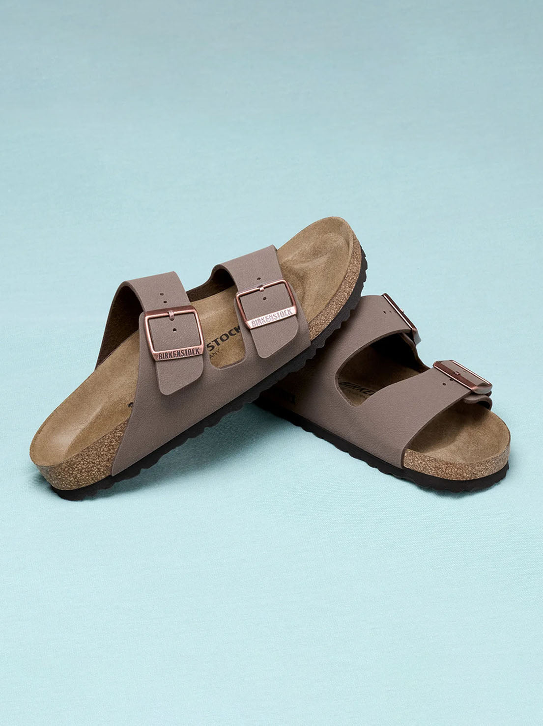 Birkenstock - Arizona - BirkiBuc - Mocca - Regular