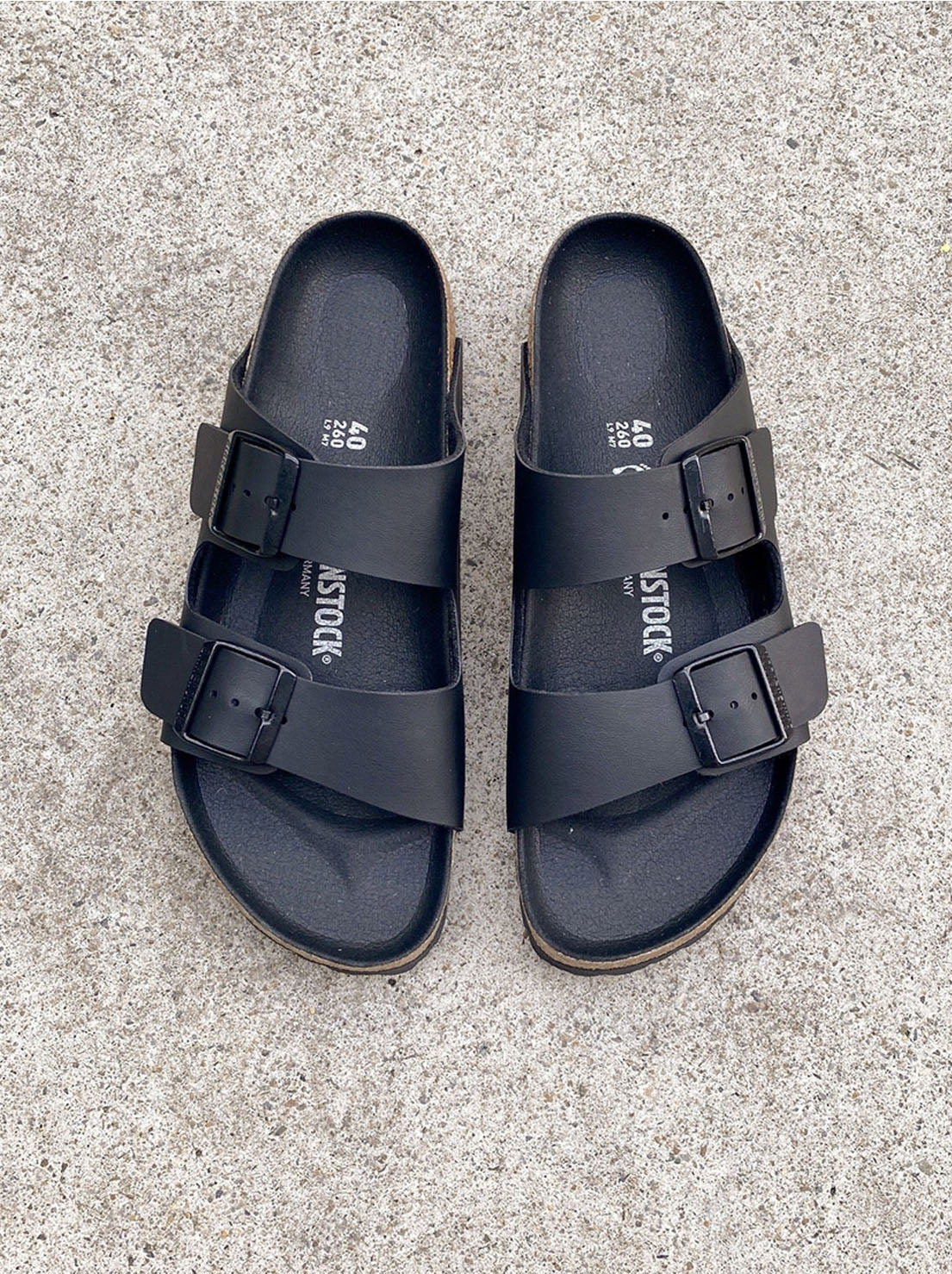 Birkenstock - Arizona - Birko Flor - Semi Exquisite Black - Narrow