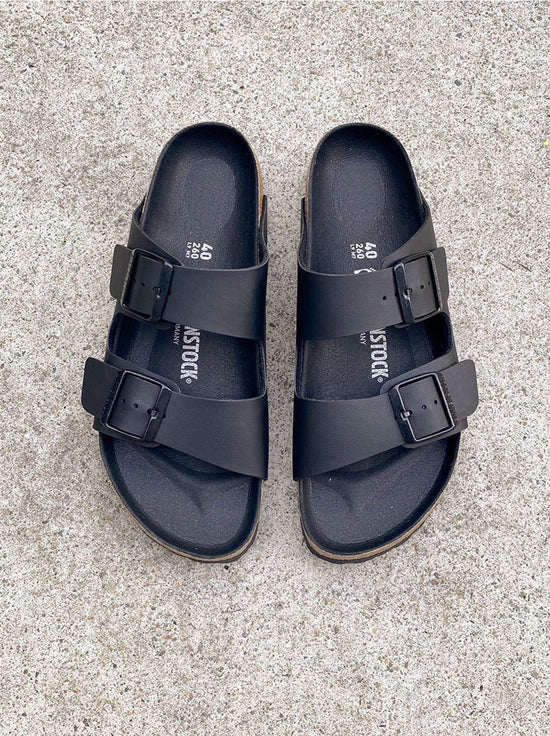 Birkenstock - Arizona - Birko Flor - Semi Exquisite Black - Narrow