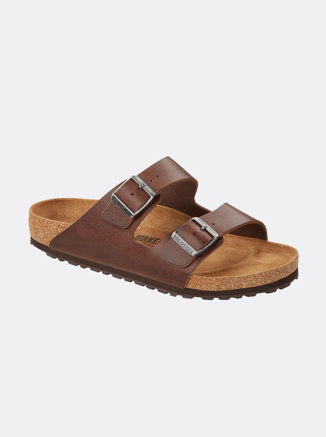 Birkenstock - Arizona - Natural Leather - Vintage Wood Roast - Regular