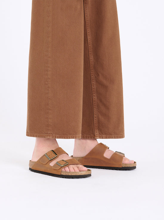 Birkenstock - Arizona - Oiled Leather - Cognac - Regular