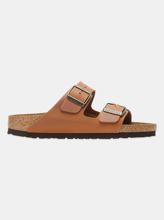 Birkenstock - Arizona - Oiled Leather - Cognac - Regular