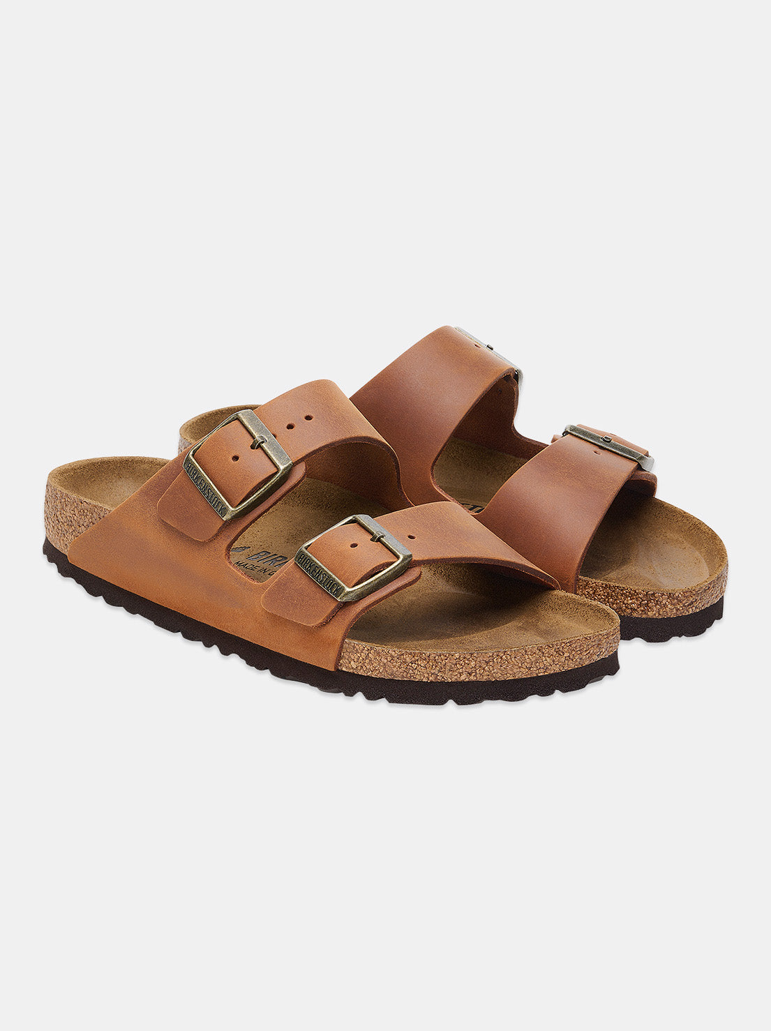 Birkenstock - Arizona - Oiled Leather - Cognac - Regular