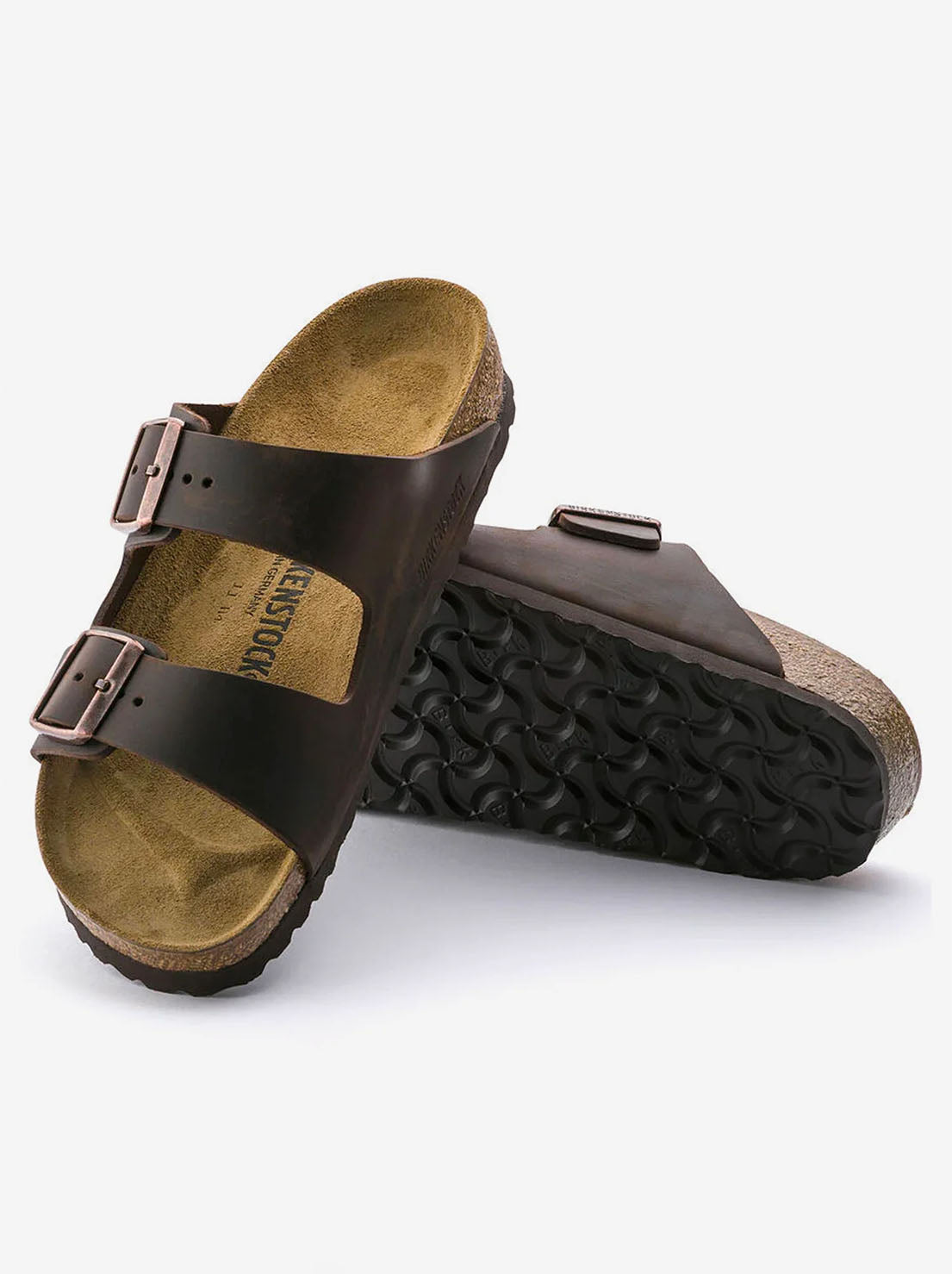 Birkenstock - Arizona - Oiled Leather - Habana - Narrow