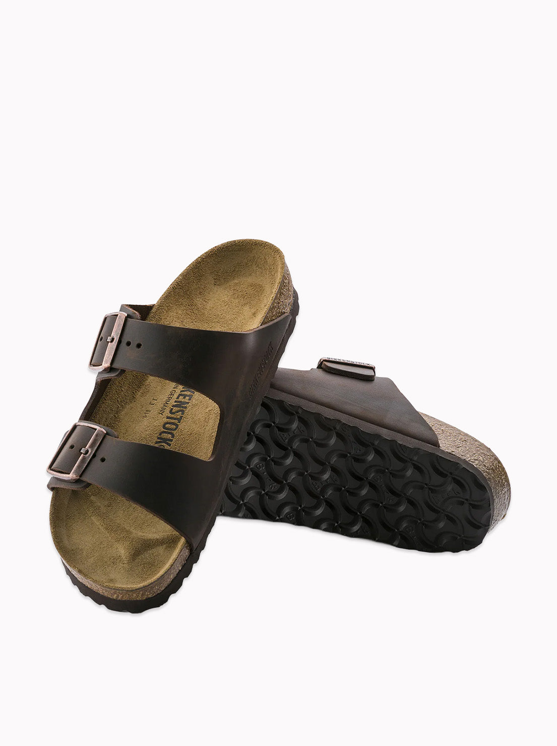 Birkenstock - Arizona - Oiled Leather - Habana - Narrow