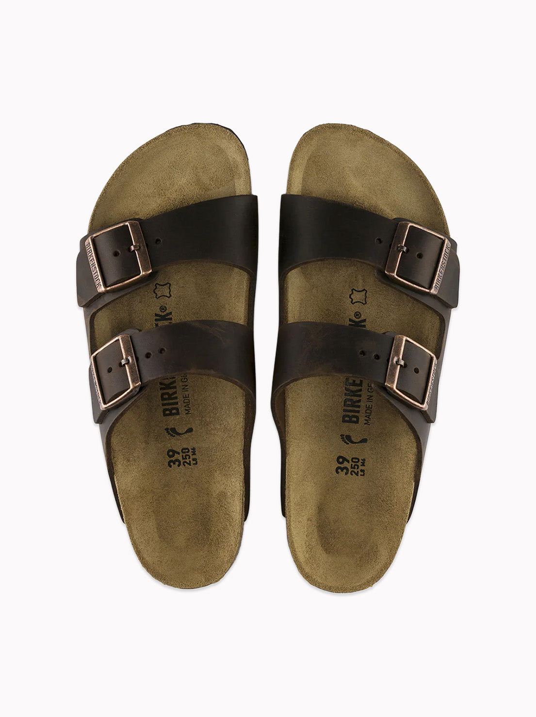 Birkenstock - Arizona - Oiled Leather - Habana - Narrow