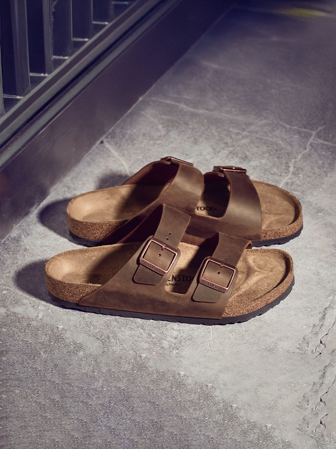 Birkenstock - Arizona - Oiled Leather - Habana - Narrow