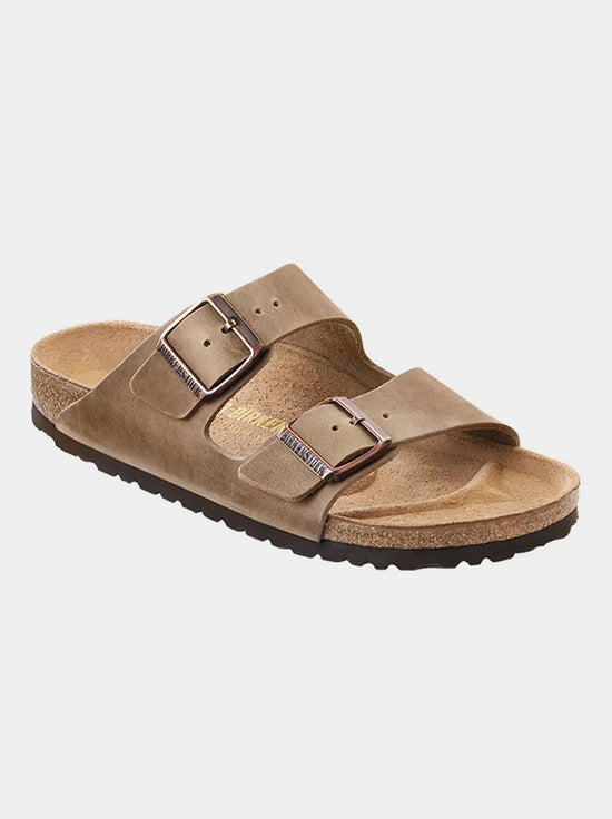 Birkenstock - Arizona - Oiled Leather - Tabacco Brown - Narrow