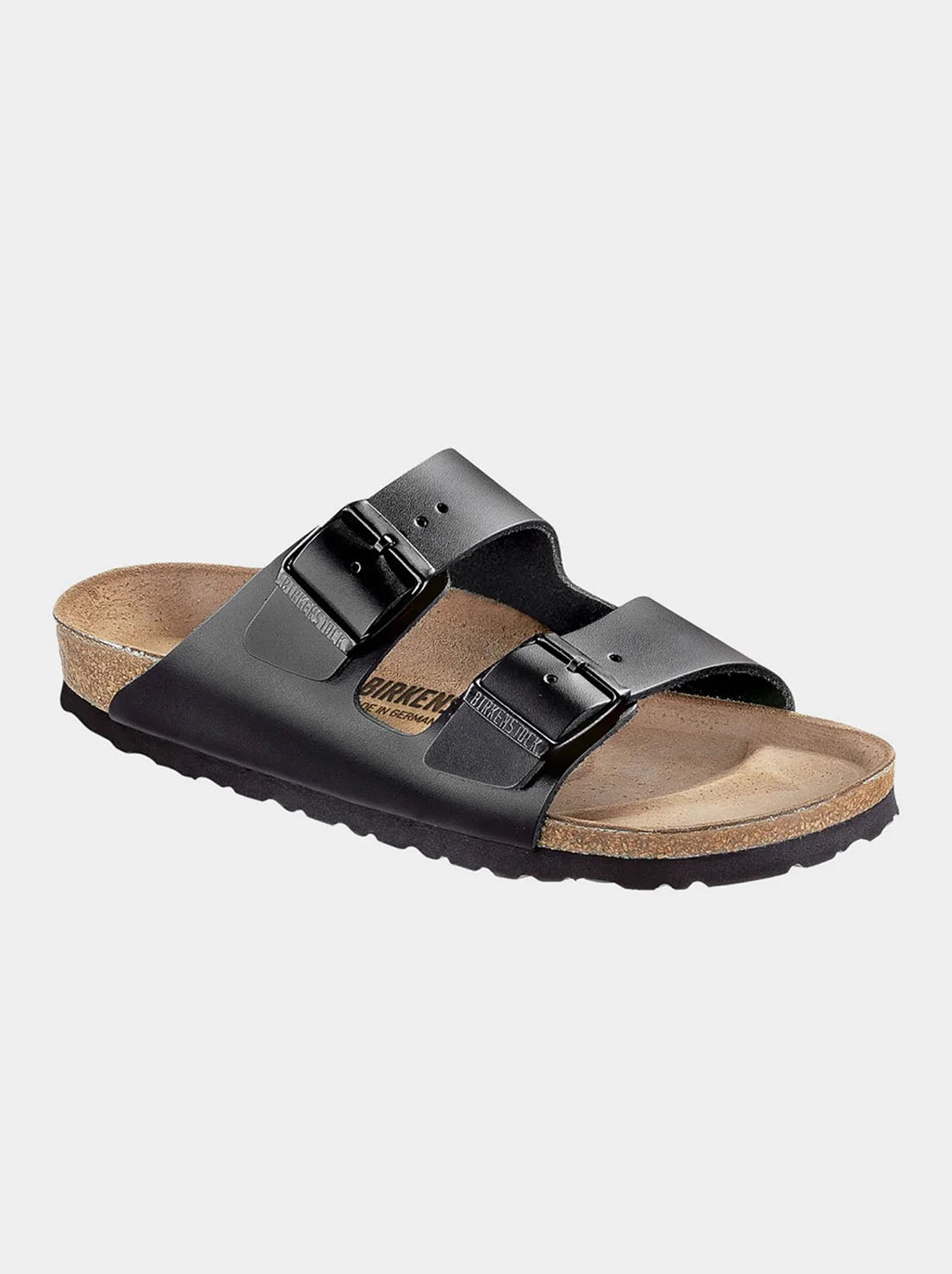 Birkenstock Arizona Smooth Leather Black Narrow Abicus