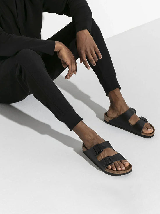 Birkenstock - Arizona - Smooth Leather - Black - Narrow