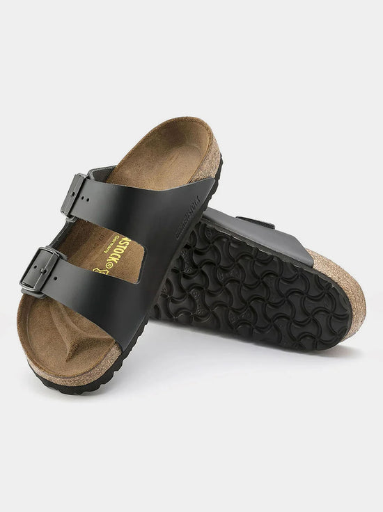 Birkenstock - Arizona - Smooth Leather - Black - Narrow