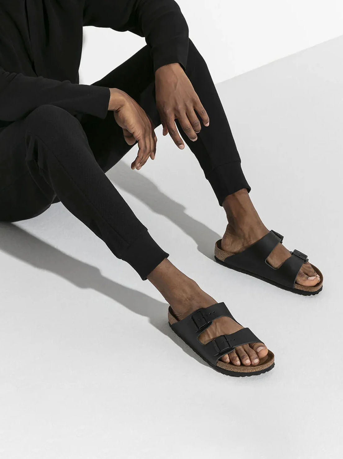 Birkenstock - Arizona - Smooth Leather - Black - Regular