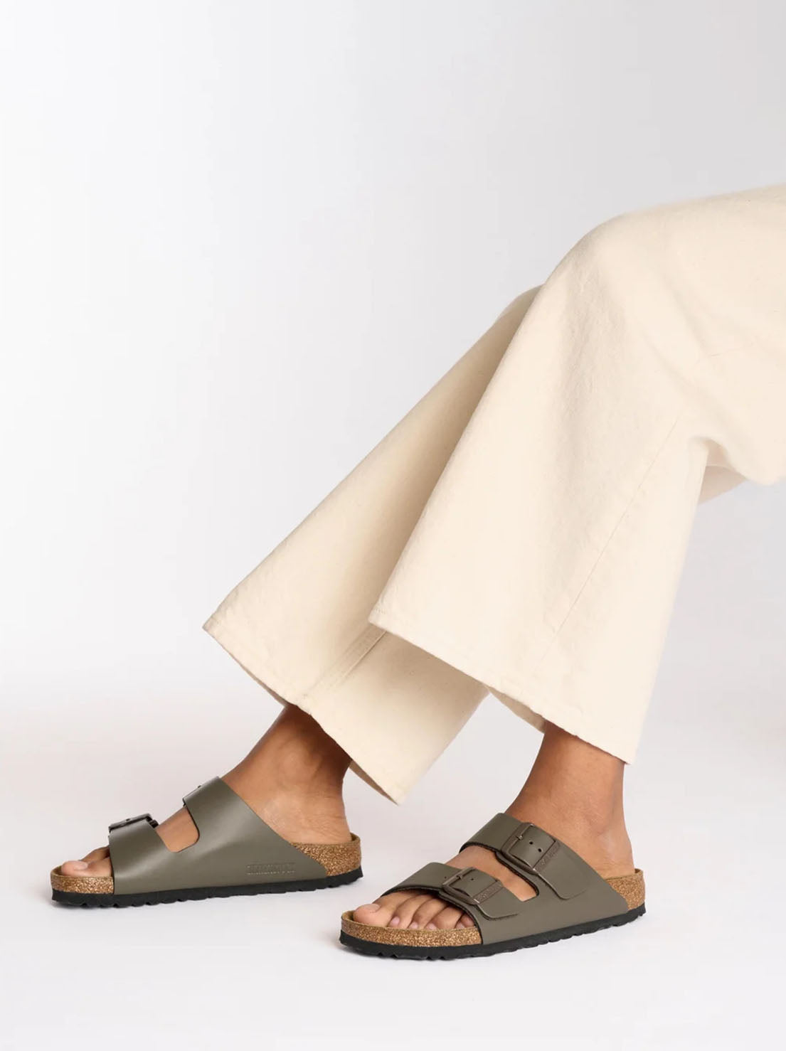 Birkenstock - Arizona - Smooth Leather - Concrete Grey - Regular