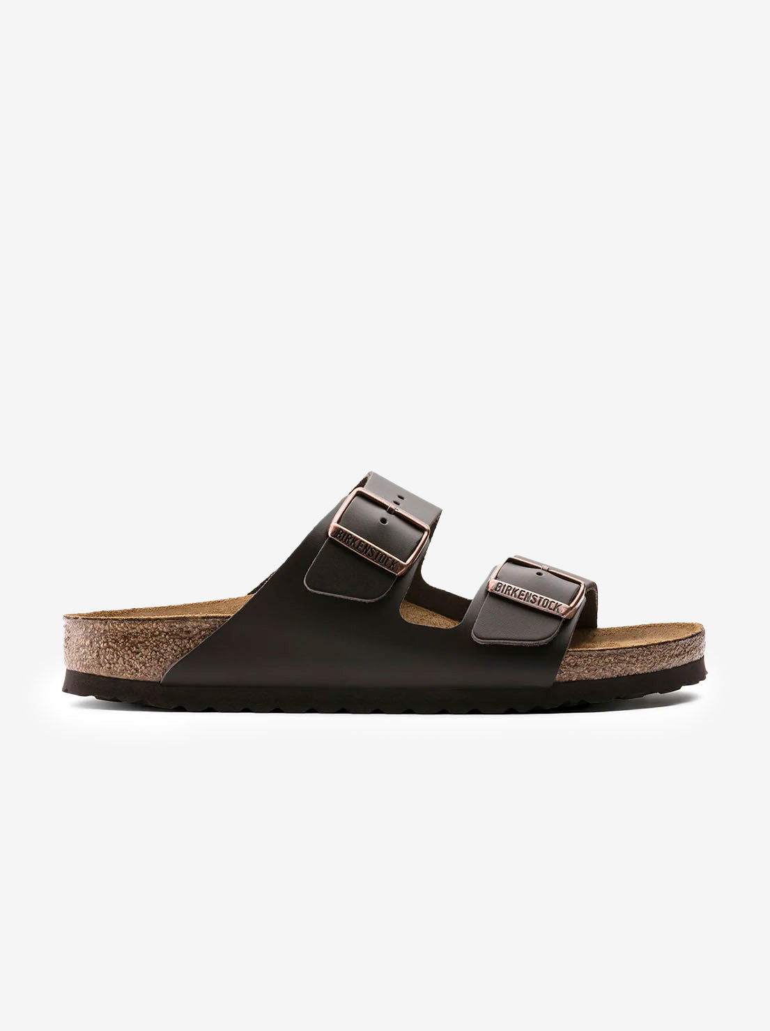 Birkenstock - Arizona - Smooth Leather - Dark Brown - Narrow
