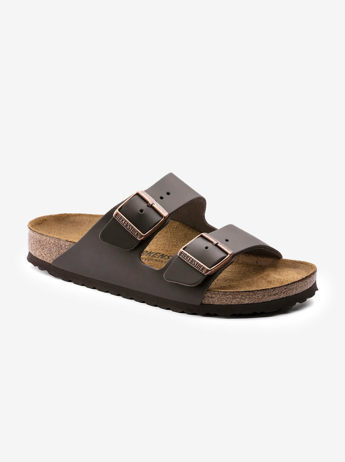 Birkenstock - Arizona - Smooth Leather - Dark Brown - Narrow