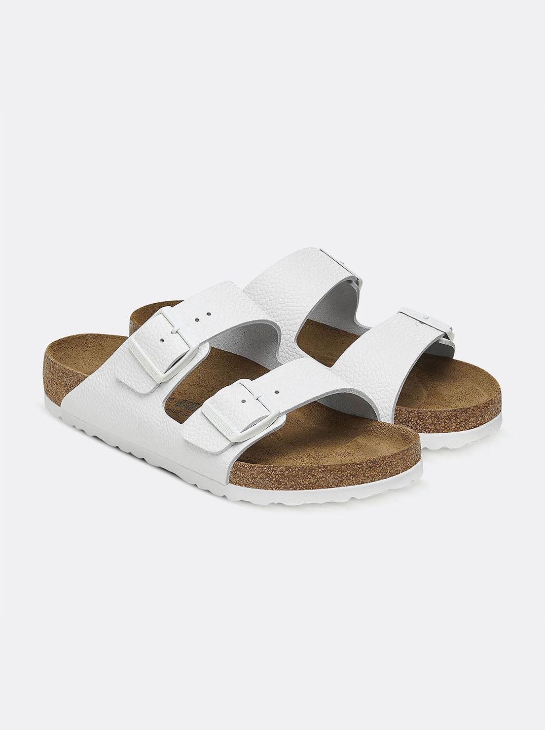 Birkenstock - Arizona - Smooth Leather - White - Narrow