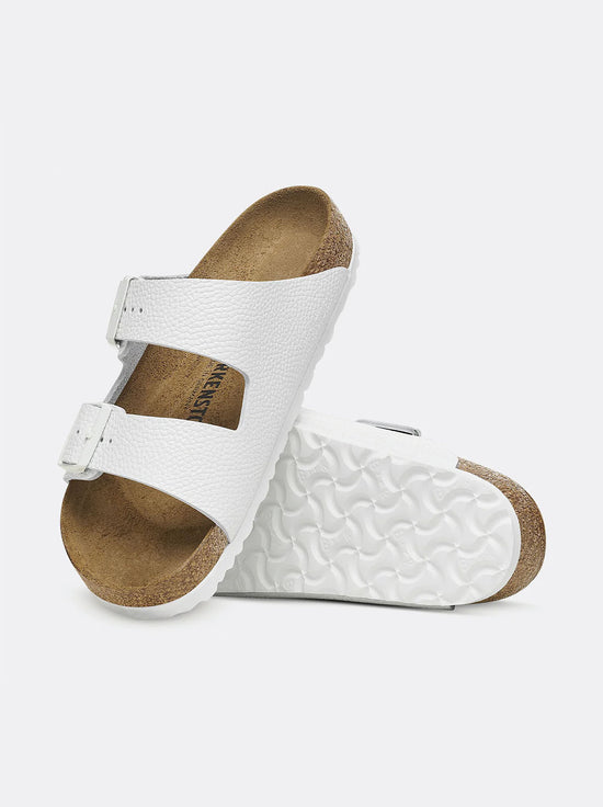 Birkenstock - Arizona - Smooth Leather - White - Narrow