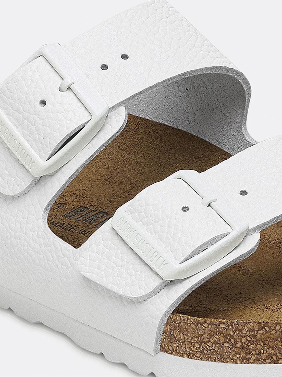 Birkenstock - Arizona - Smooth Leather - White - Narrow