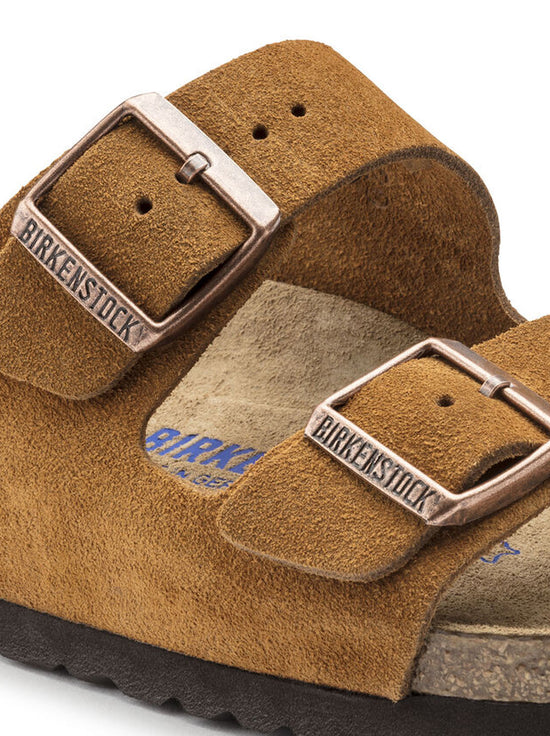 Birkenstock - Arizona - Suede SFB - Mink - Narrow