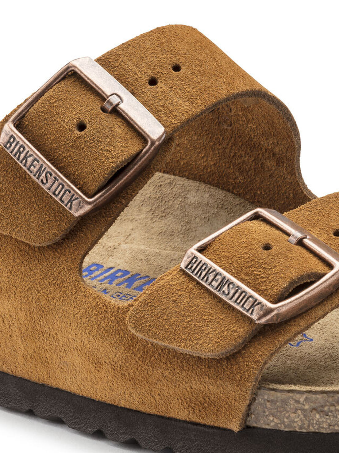 Birkenstock - Arizona - Suede SFB - Mink - Regular