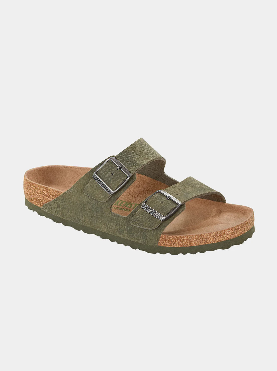 Birkenstock - Arizona - Vegan Birkibuc - Desert Dust Thyme - Regular