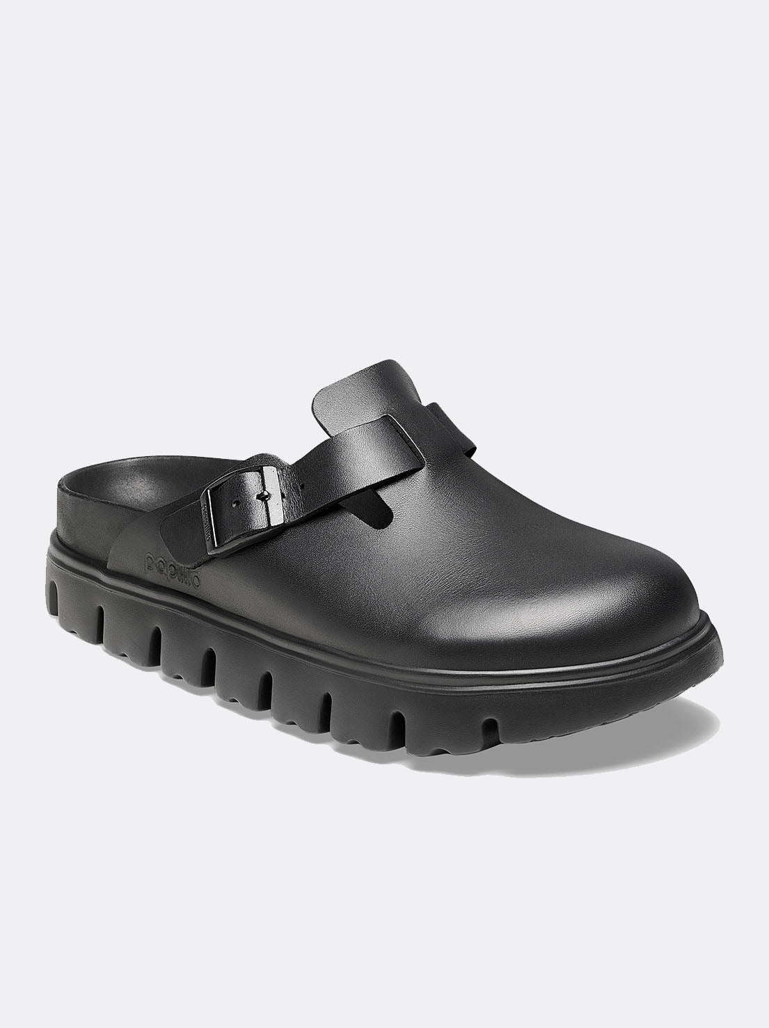 Birkenstock - Boston - Chunky - Smooth Leather - Exquisite Black - Narrow