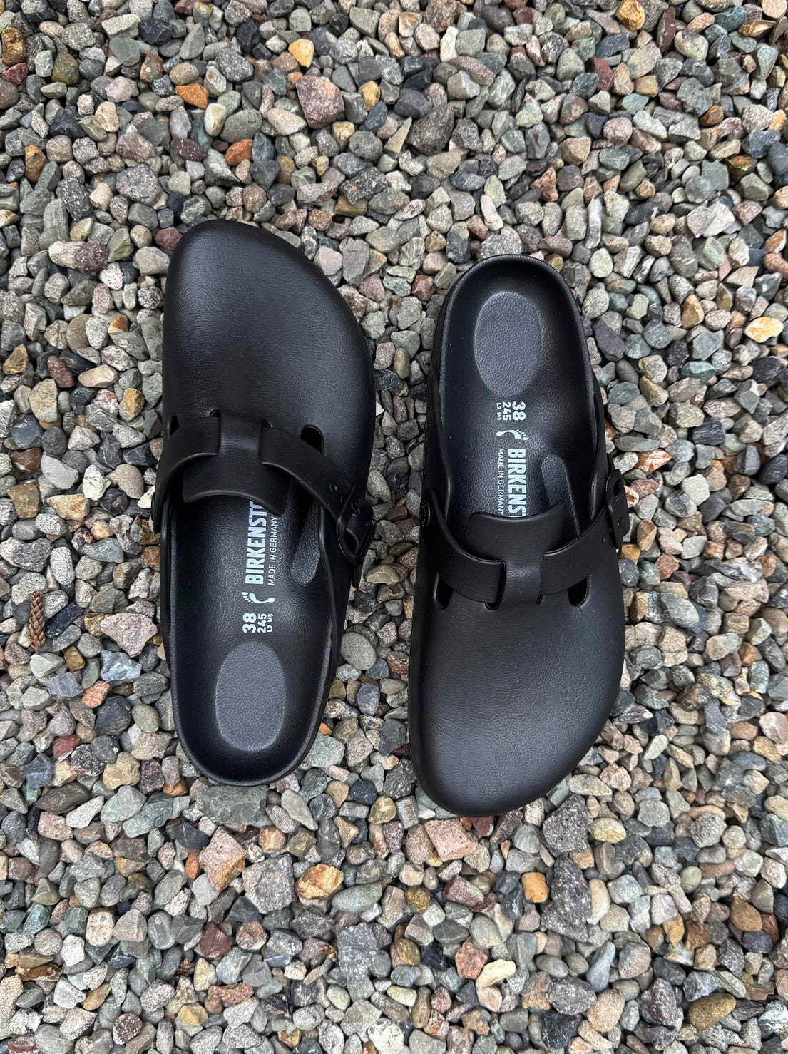 Birkenstock - Boston - EVA - Black - Narrow – Abicus