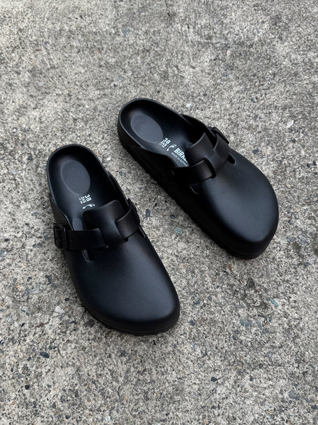 Birkenstock - Boston - EVA - Black - Narrow – Abicus