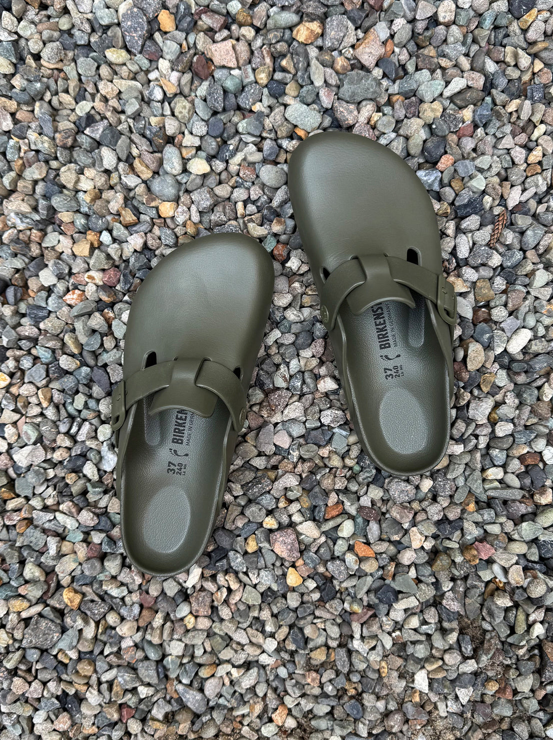 Birkenstock - Boston - EVA - Khaki - Narrow