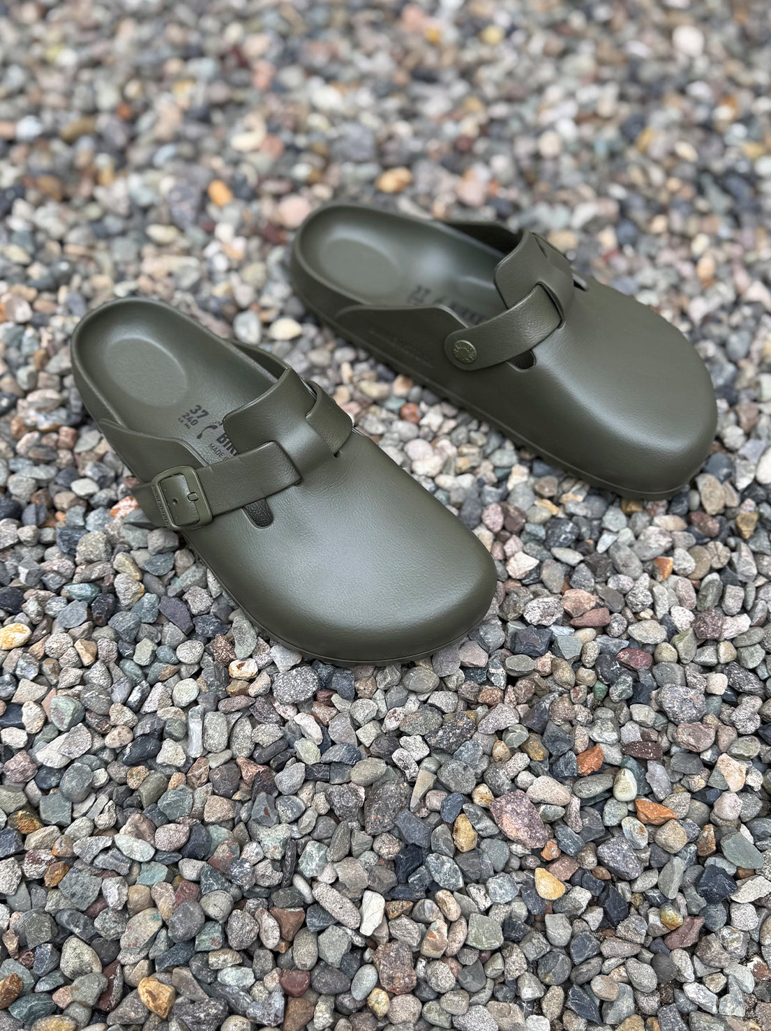 Birkenstock - Boston - EVA - Khaki - Narrow