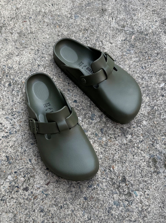 Birkenstock - Boston - EVA - Khaki - Narrow